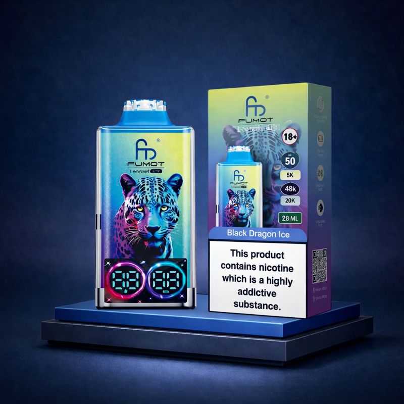 Fumot Leopard 40K - top kolekcja jednorazówek 40000 buchów, nowość