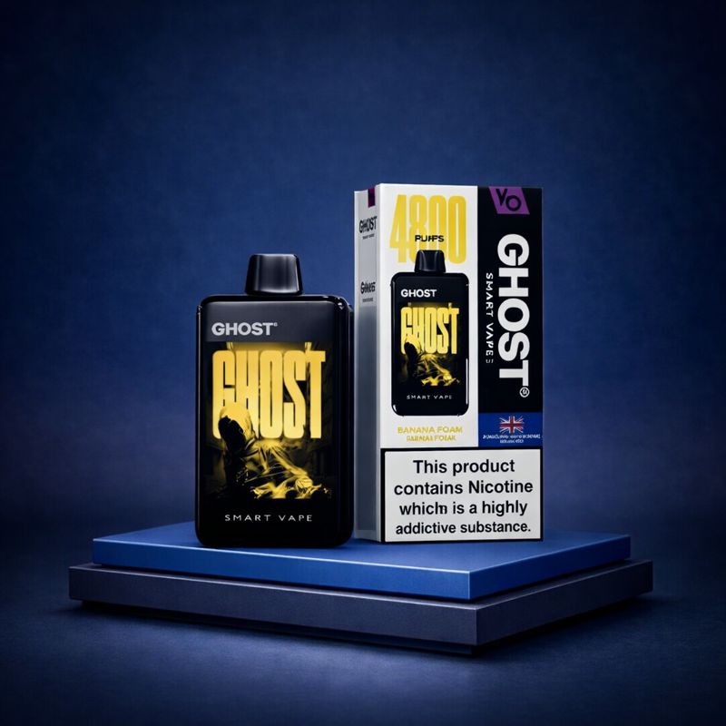 Ghost Smart Vape 40K - najlepsze jednorazówki 40000 buchów, nowość